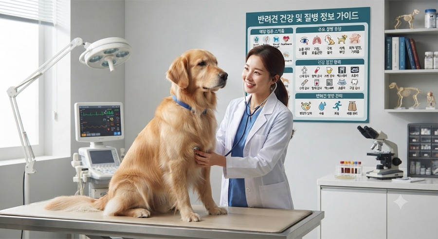 수의사와 강아지